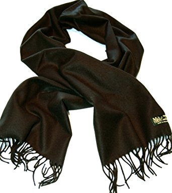100%cashmere scarf--80 rich colors! super soft (black) XHCLEZK
