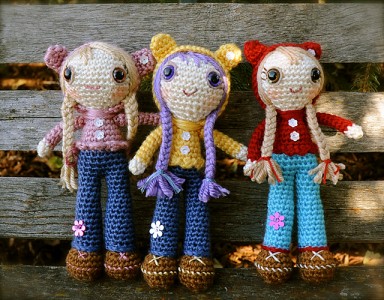 15 free #crochet doll patterns - on moogly! GKFVTSX