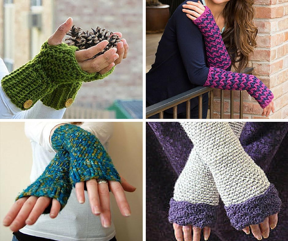 47 incredible crochet fingerless gloves | allfreecrochet.com LIAVNZR
