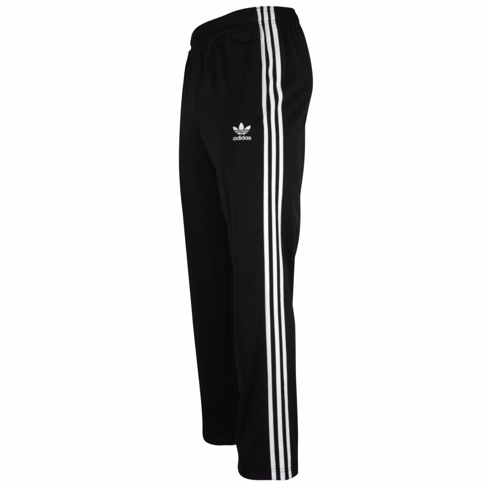 adidas joggers large adidas originals menu0027s superstar track pants f80896 black/white  joggers ZNGXCJV