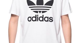 Adidas Shirt adidas originals trefoil white t-shirt IFHDKNB