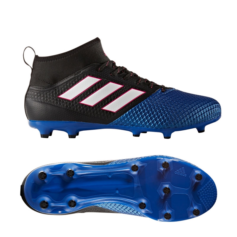 adidas soccer boots adidas ace 17.2 primemesh fg soccer cleats (black/white/blue) RFYVSXH