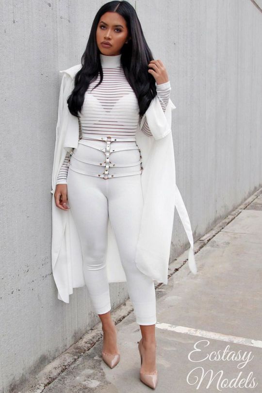 all white jumpsuit:@fashionnova (dc u0027xostefneyu0027 for $$ off) HNZAXRO