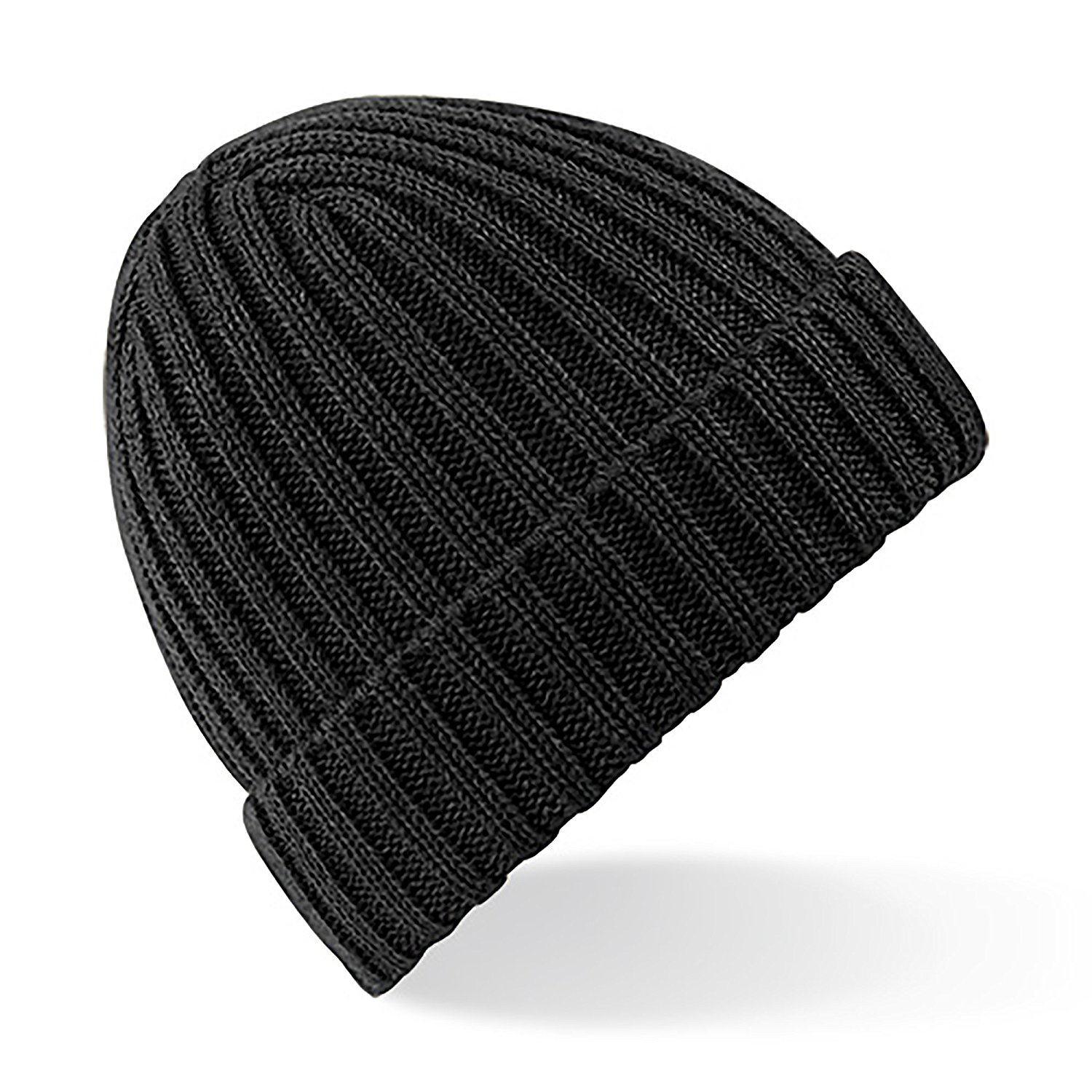 amazon.com: beechfield unisex winter chunky ribbed beanie hat (one size)  (black): clothing QRAAJDI