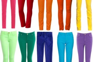 are colored jeans a yes or no? ROXBRLK