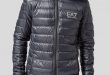 armani jackets emporio armani ea7 bubble hooded jacket | scotts menswear UPISSSB