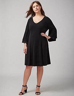 black dress plus size shop plus size dresses - sizes 14-28 | lane bryant LXLZFEV