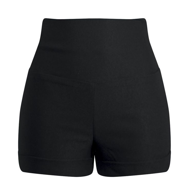 black high waisted shorts bow back high waisted shorts - black PESFRQL
