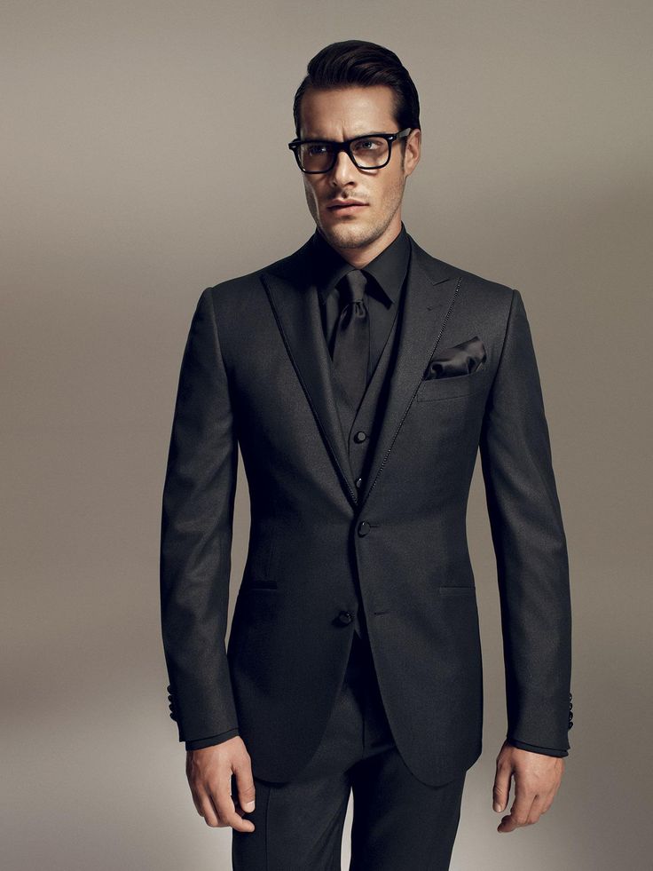black suits corneliani formal wear - black suit--love all black-j but i want you to put IUSDIJT