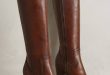brown boots frye parker tall boots ZMKWZUG