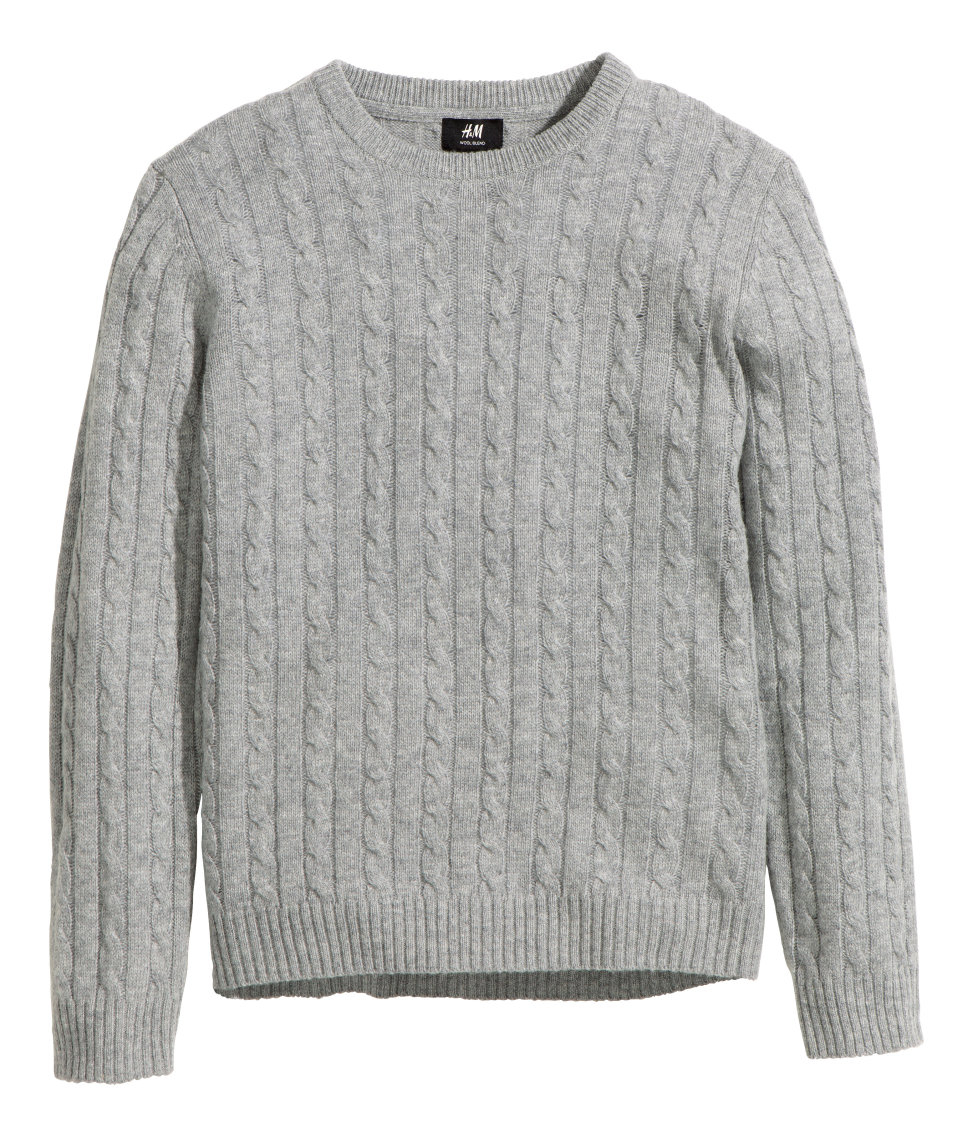 cable knit jumper gallery EWUHJMV