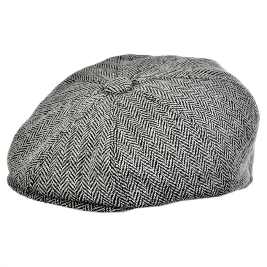cap hat jaxon hats herringbone wool blend newsboy cap KRPCIEY