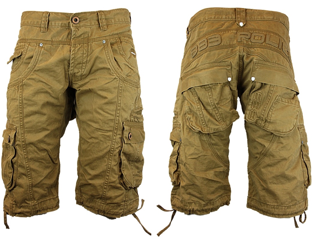 cargo shorts for men new mens police jeans 883 seattle designer loose fit cargo shorts all sizes  uk PTBPOHI