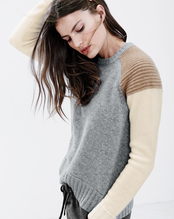 cashmere sweaters crew cashmere colorblock sweater i thought you might enjoy thisu2026 VWMFYIL