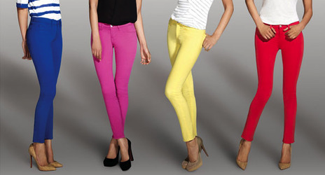 colored jeans are great because they can be worn with anything in your  closet. MKEWSWU