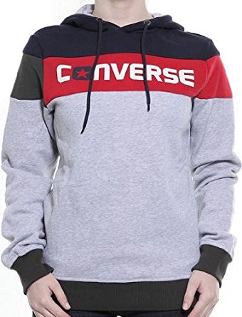 Converse Hoodie converse hoodie - red stripe, size xl: amazon.co.uk: clothing ZEPTPXW