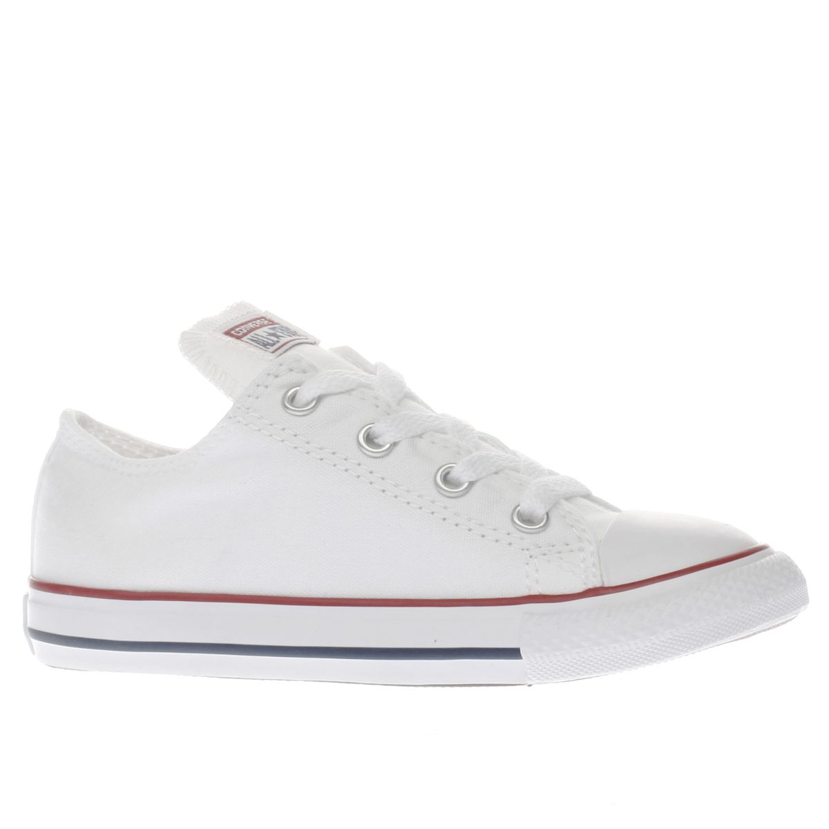 converse trainers converse white all star lo unisex toddler VOVFBYQ