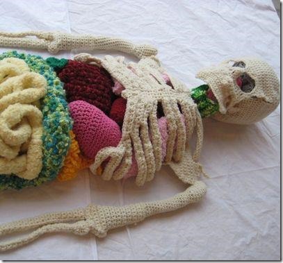 cool crochet patterns cool kids craft crochet anatomy class project BAKMEAF