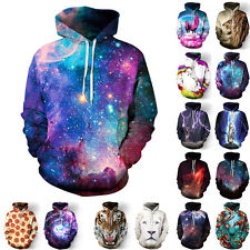 cool hoodies 1pc unisex cool 3d galaxy graphic printed pocket sweatshirt hoodies tops  jumpers KVGFJTU