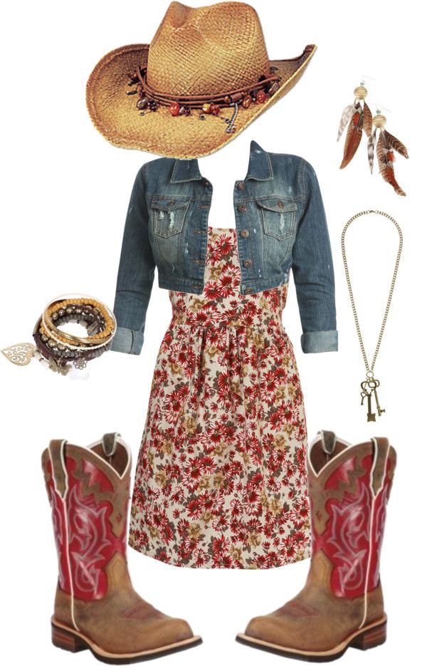The western and the cow girl outfit
