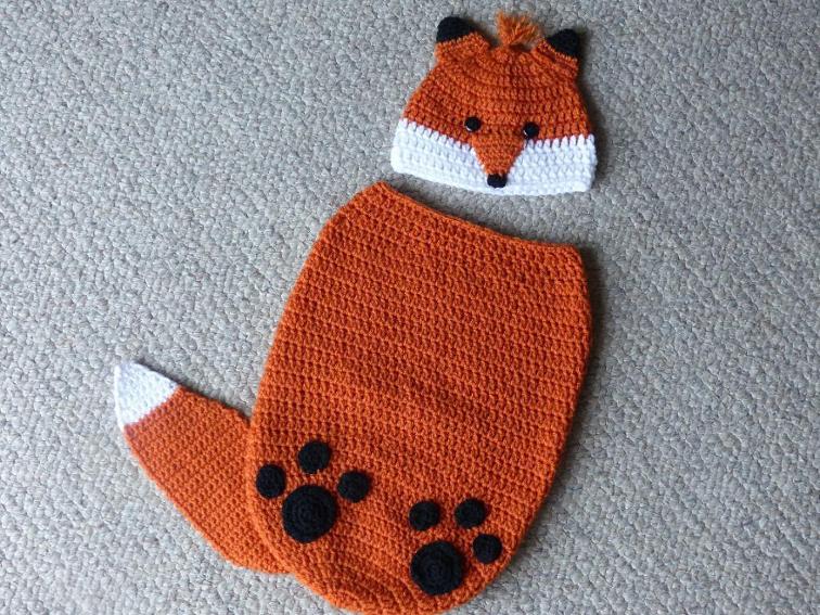 crochet baby cocoon finley the fox baby cocoon crochet pattern YWEUGYL