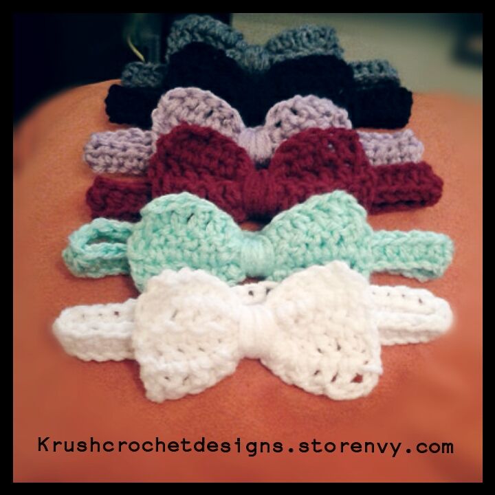 crochet baby headbands. #crochet #baby #babyheadbands #infantphotoprops XKEMXZP