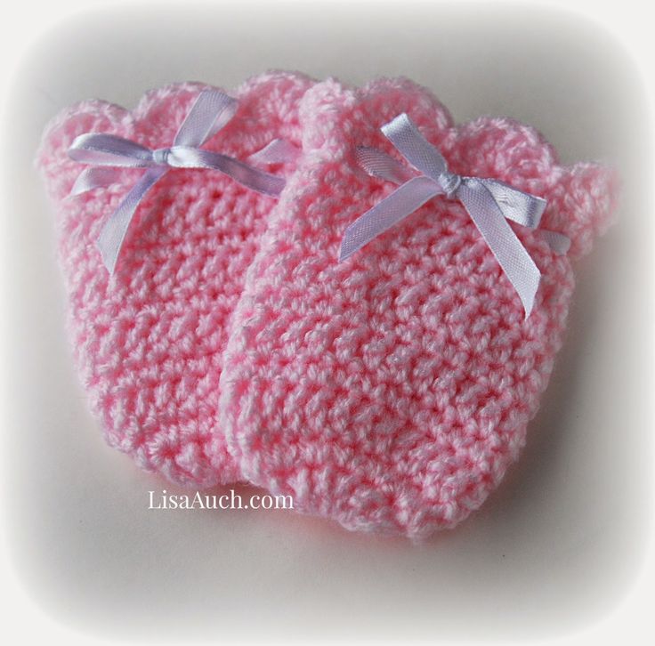crochet baby mittens RYYBWST