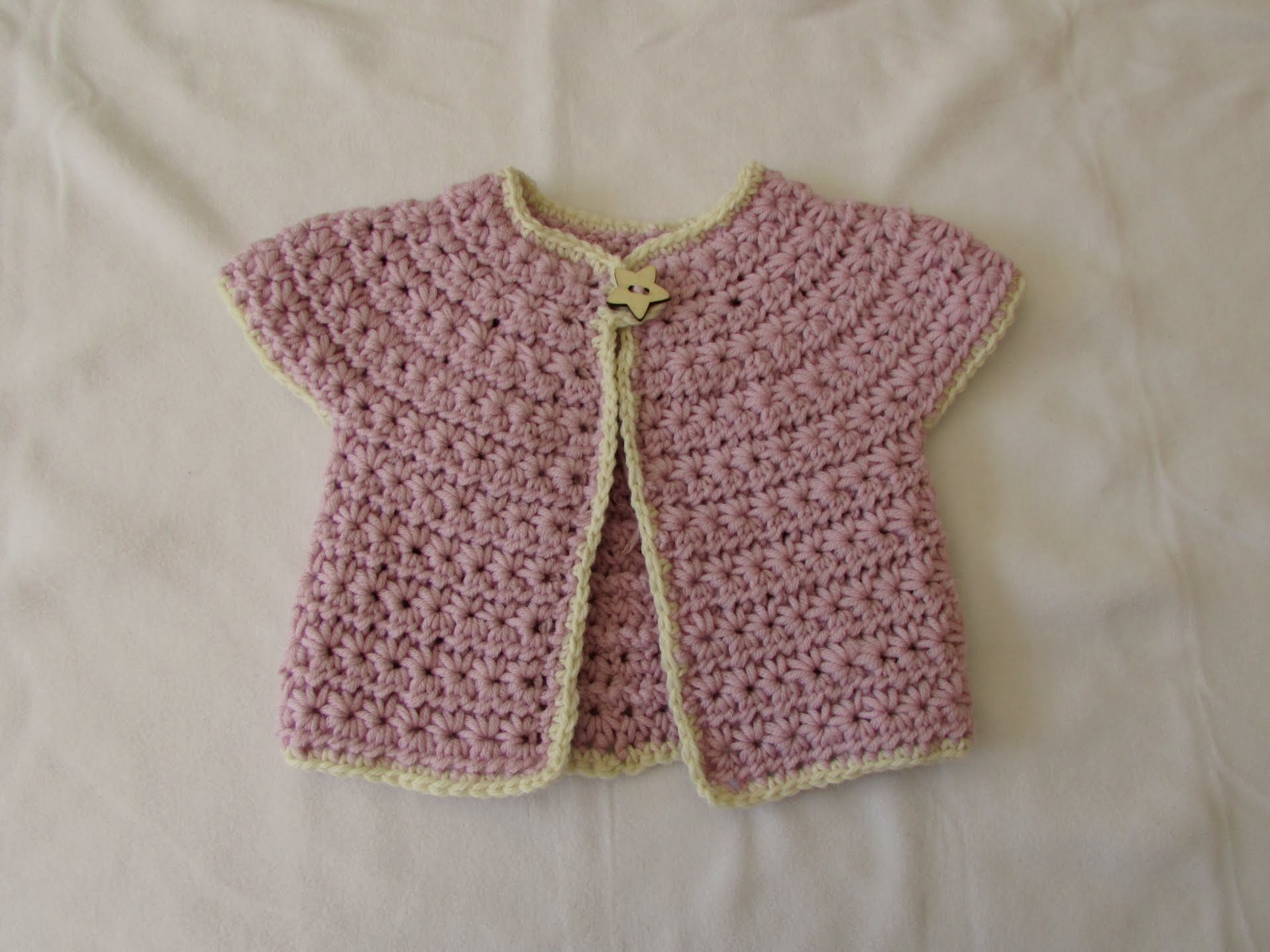 crochet baby sweater how to crochet a chunky star stitch baby cardigan / sweater / jumper - VCULIOS