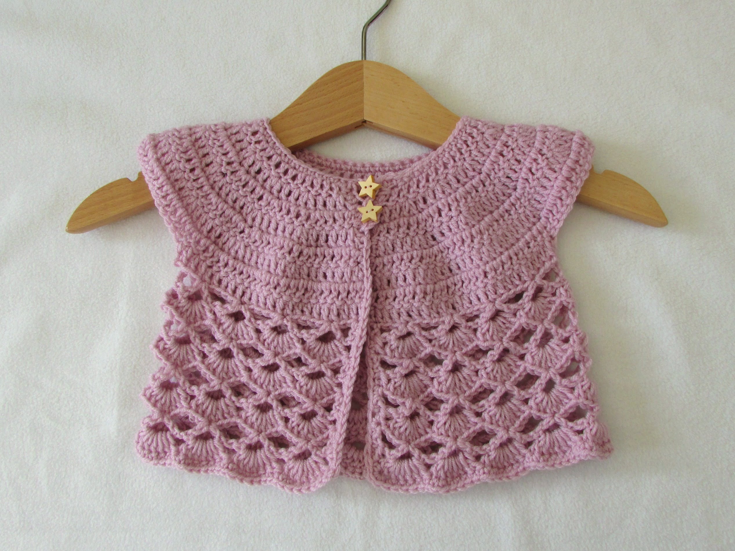 crochet baby sweater how to crochet an easy lace baby cardigan / sweater - youtube NBSQGRU