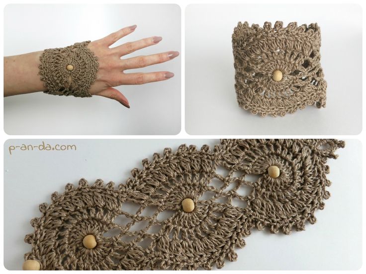 crochet bracelet pattern crochet bracelet pdf pattern браслет бохоstyle ажурный (мастер-класс в  формате pdf) YNXTOHJ