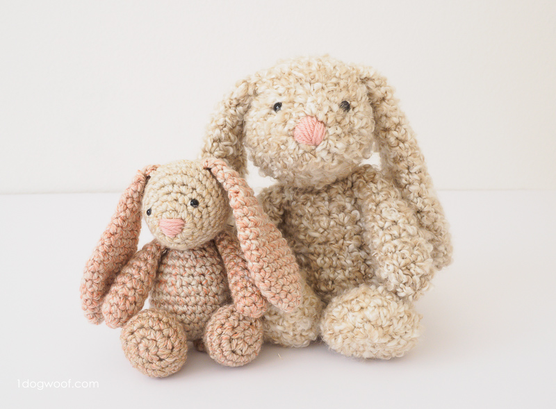 crochet bunny pattern stuffed easter bunny crochet pattern PNKKPEO