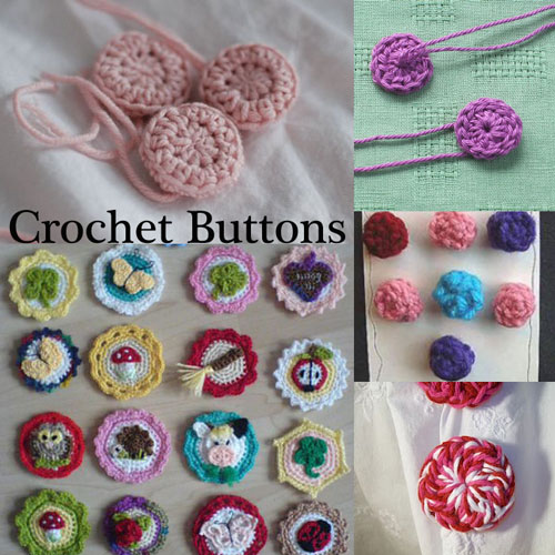crochet buttons free #crochet patterns to make your own buttons! from mooglyblog.com LBJINEY