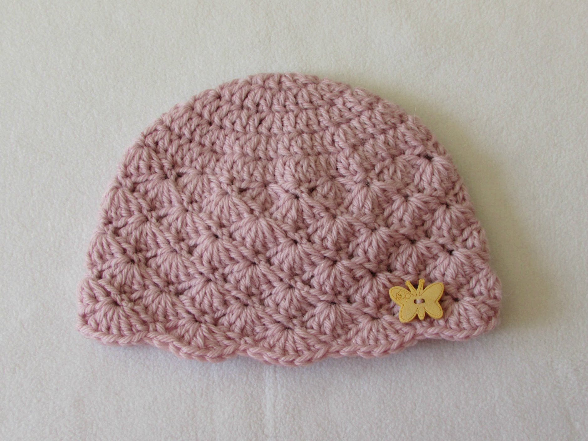 Crochet cap for babies how to crochet a cute baby girlu0027s hat for beginners - youtube FXQPFWH