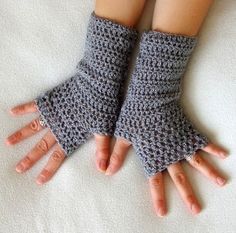 crochet fingerless gloves knit fingerless gloves grey fingerless mittens arm warmer driver gloves men  women teen to XJNFLUC