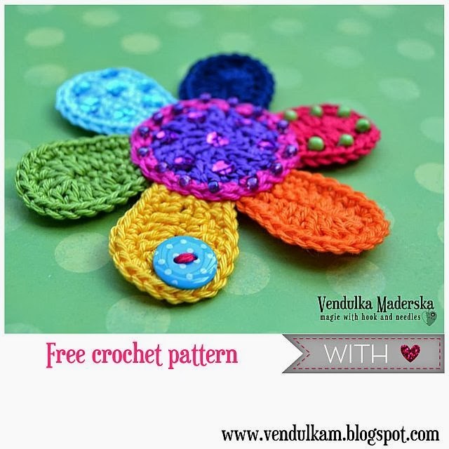 crochet flower pattern 23. KTPSWYF