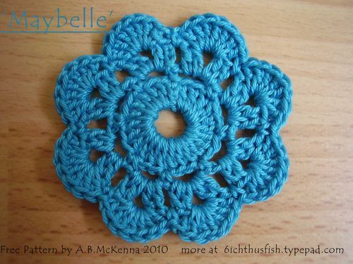 crochet flowers pattern free pattern crochet flower OZZPSJY