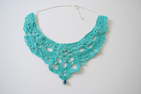 crochet jewelry patterns crochet necklace pattern ETIMDLU
