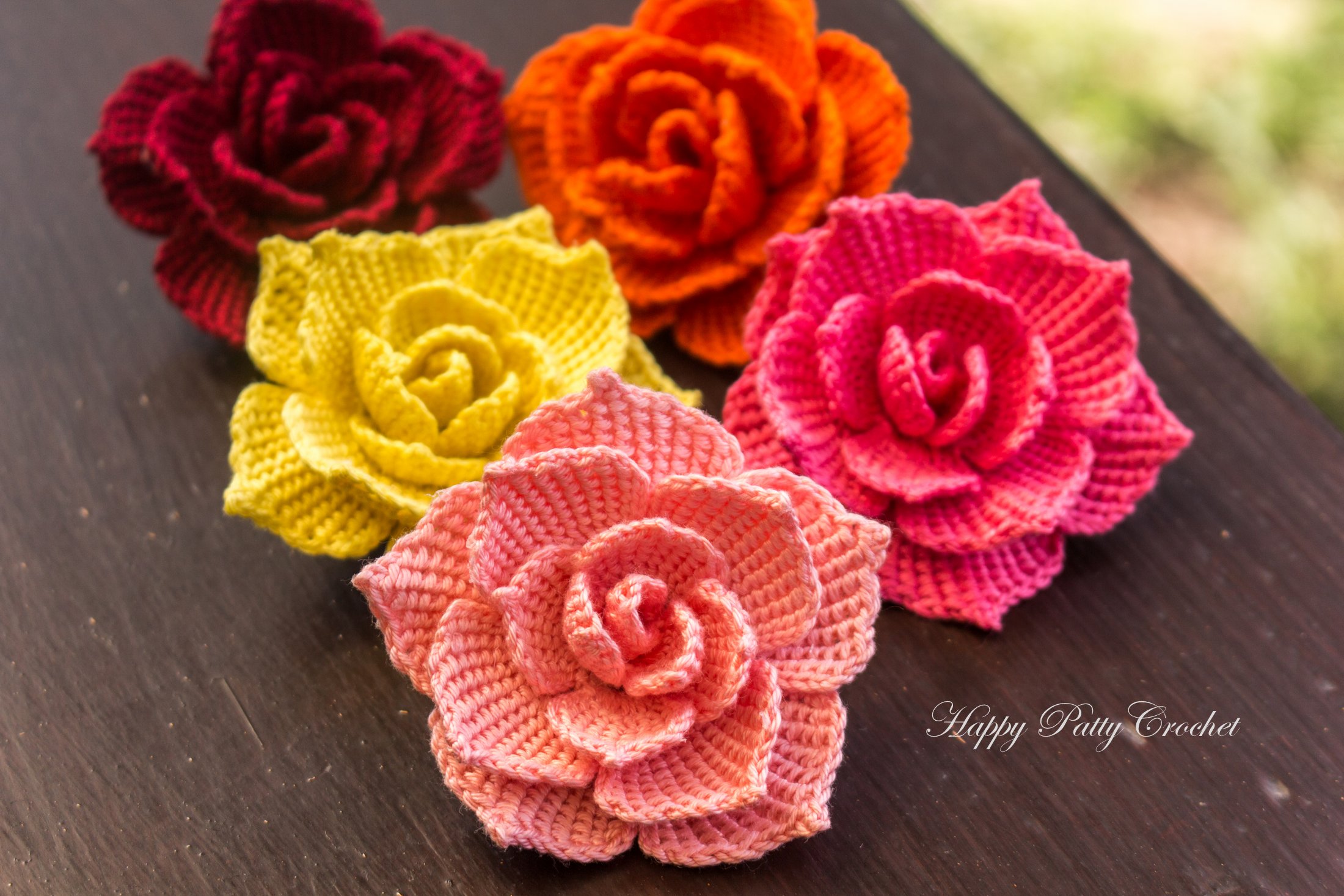 All you need to know about crochet rose