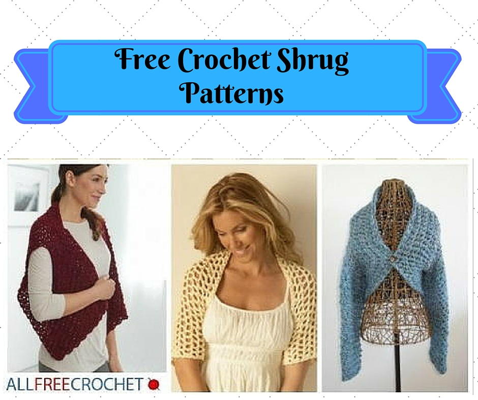 crochet shrug pattern 31 free crochet shrug patterns | allfreecrochet.com JCHITWH