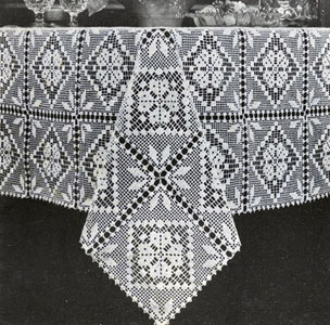 crochet tablecloth VGUUVIK
