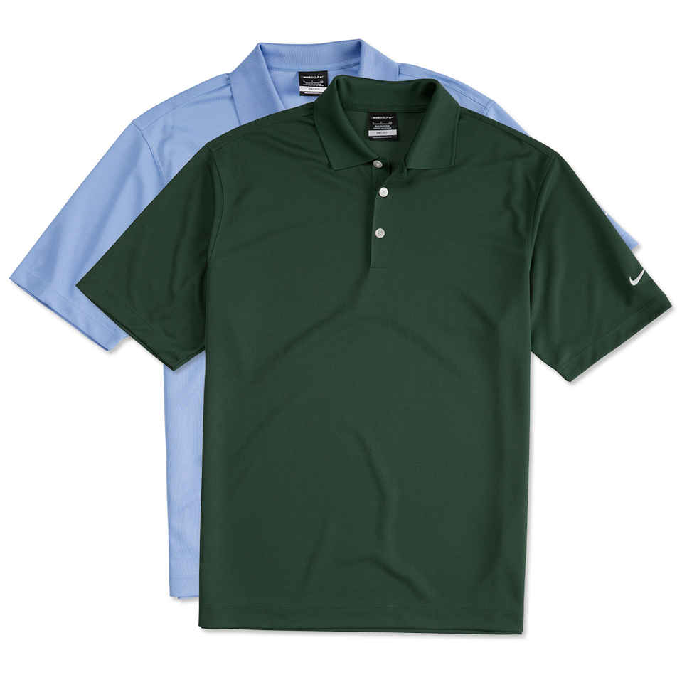 custom polo shirts design custom embroidered nike golf dri-fit micro pique performance polo  online at customink YTHDTHL