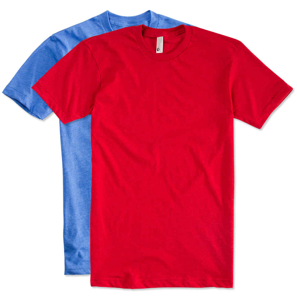 custom shirts design custom printed american apparel 50/50 t-shirts online at customink TPYVEKF