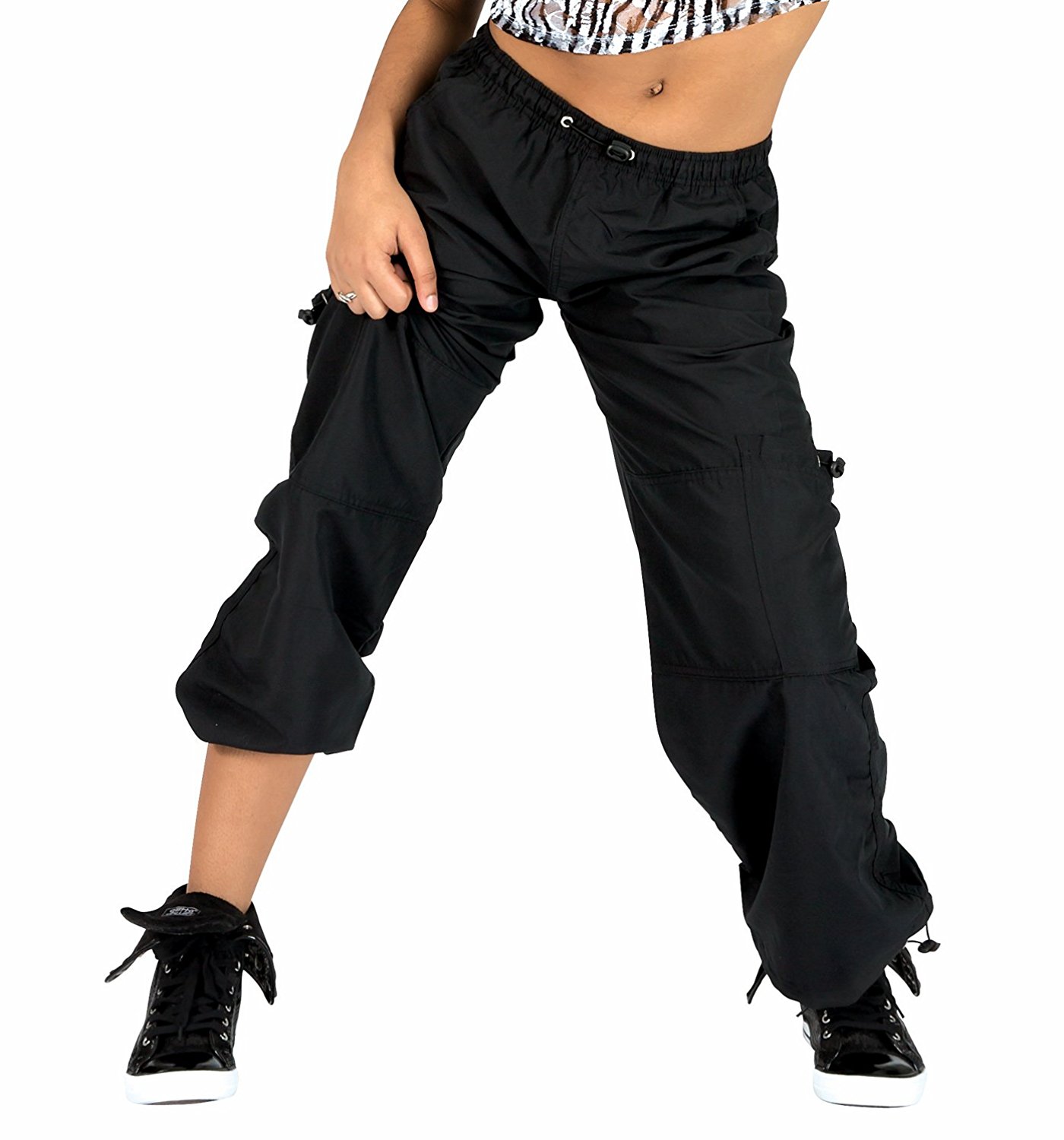 dance pants adult unisex cargo pants with drawstring waist,bp104 QOVUTXD
