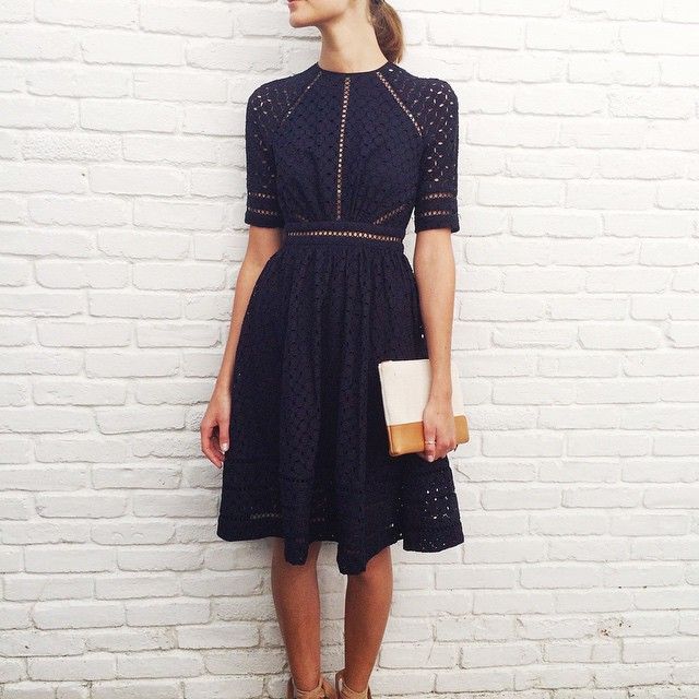 day dresses east hampton: mia at our east hampton store wears ryker broidery day dress  in AATNHEJ