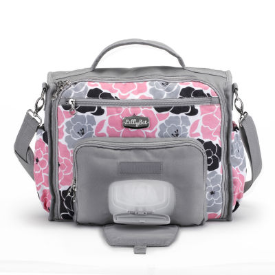 diaper bags for girls lillybit pink floral messenger bag diaper bag CPUBYAT