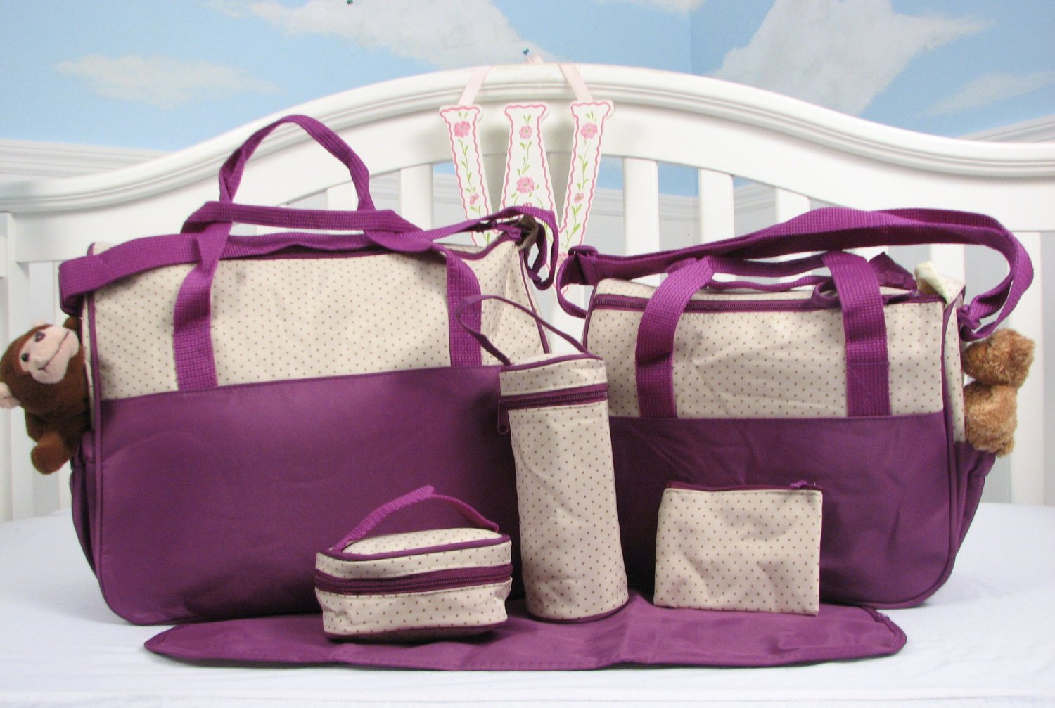 diaper bags for girls soho lavender diaper bag SICWVUD