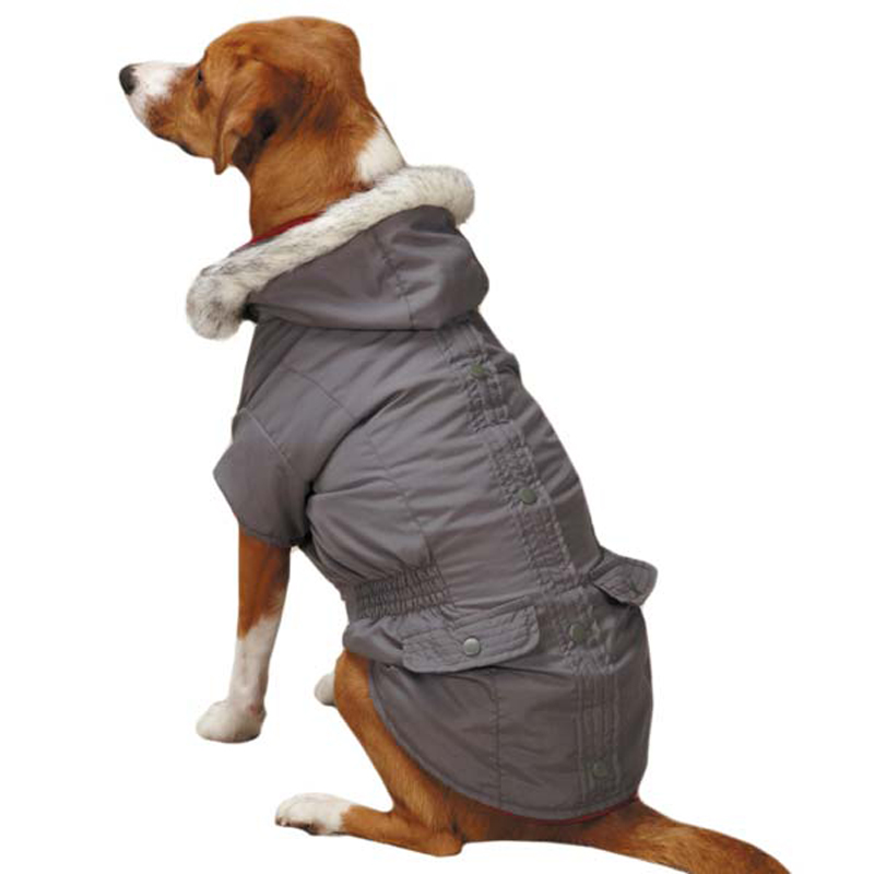 dog jackets 3-in-1 eskimo dog jacket - gray ... TYYKQNZ