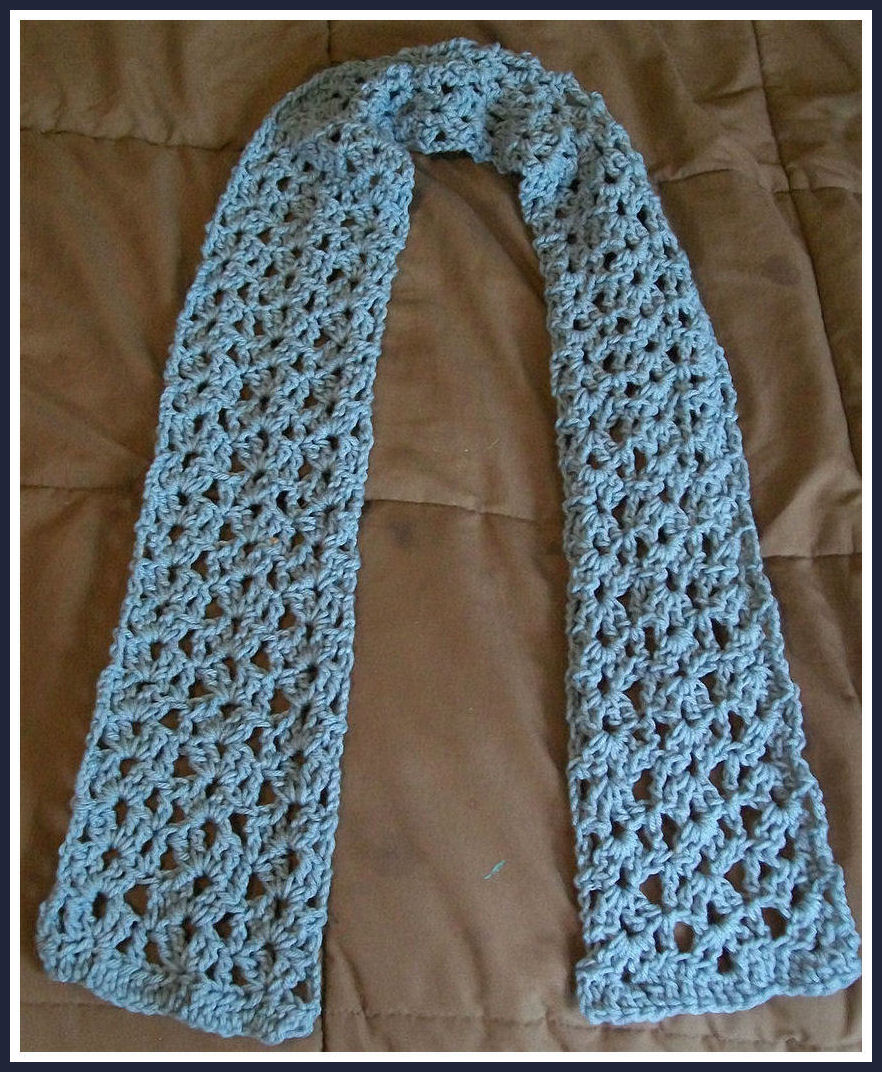 easy crochet scarf patterns crochet video tutorial: easy crochet lace shell scarf. lace shell scarf  pattern OVRAWFD