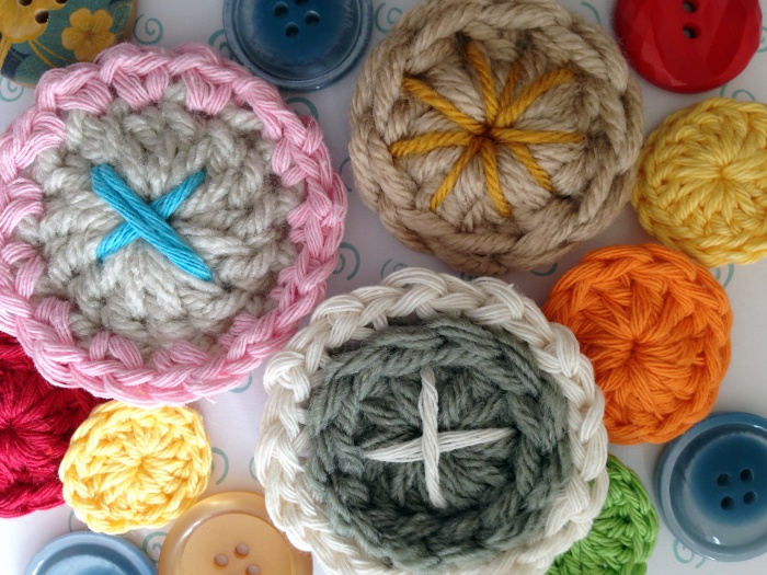 embellished crochet buttons WVYIKUV