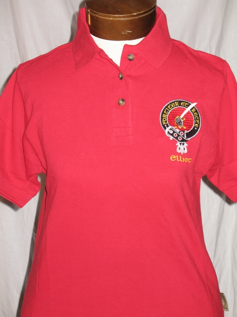 embroidered polo shirts embroidered clan badge womens polo shirt GVHFOXQ